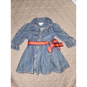 Ralph Lauren Polo denim jeans dress 9m